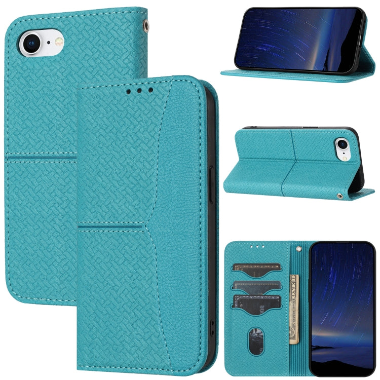 Woven Texture Stitching Magnetic Leather Phone Case, Series 1