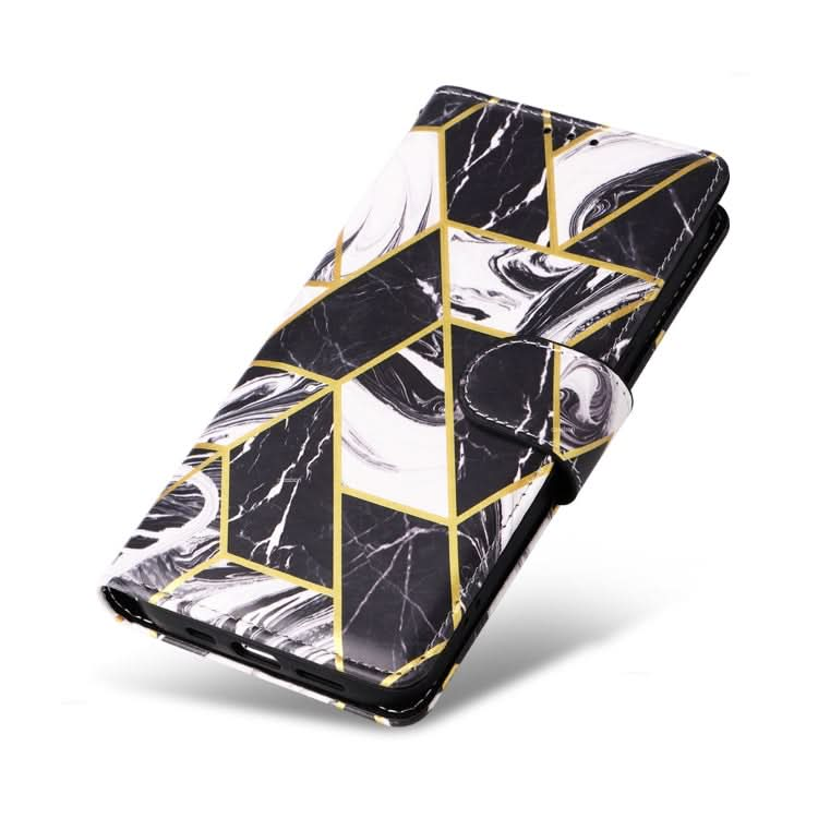 Marble Bronzing Stitching Leather Phone Case, Series 2