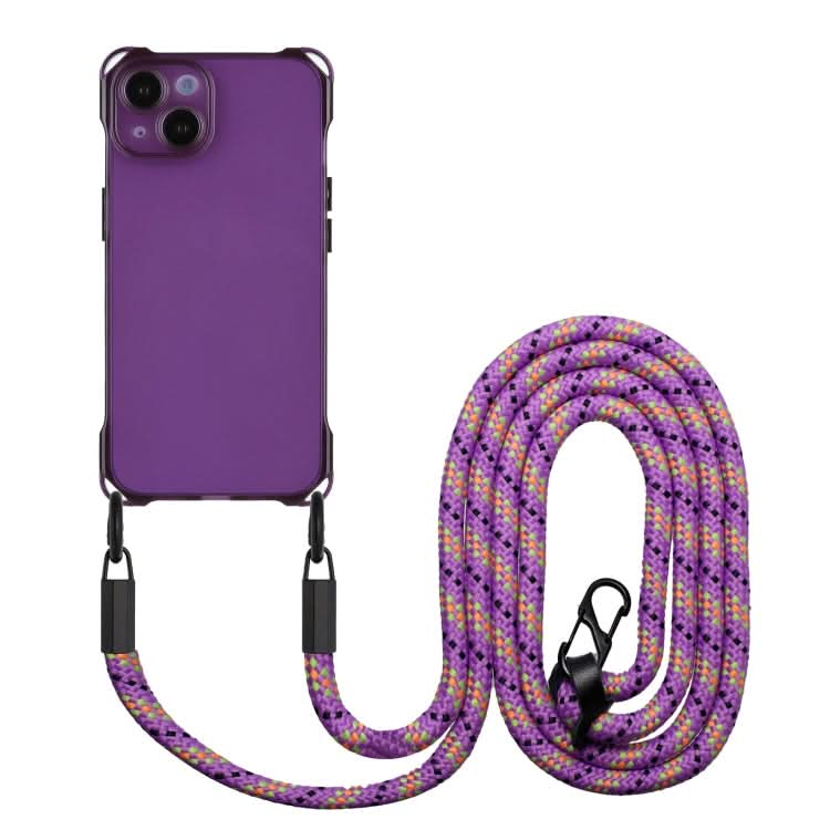 Four-corner Shockproof TPU Phone Case with Lanyard, Series 2