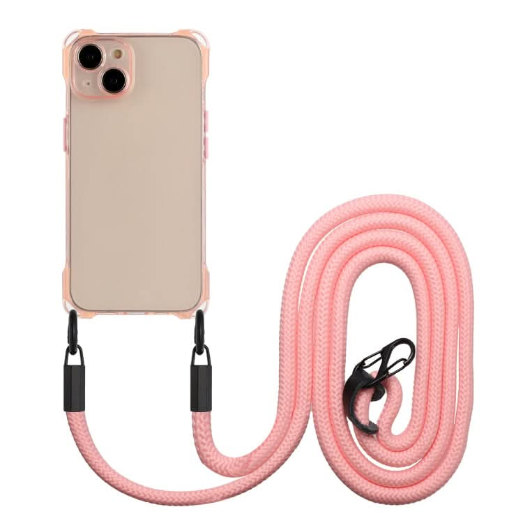 Four-corner Shockproof TPU Phone Case with Lanyard, Series 4