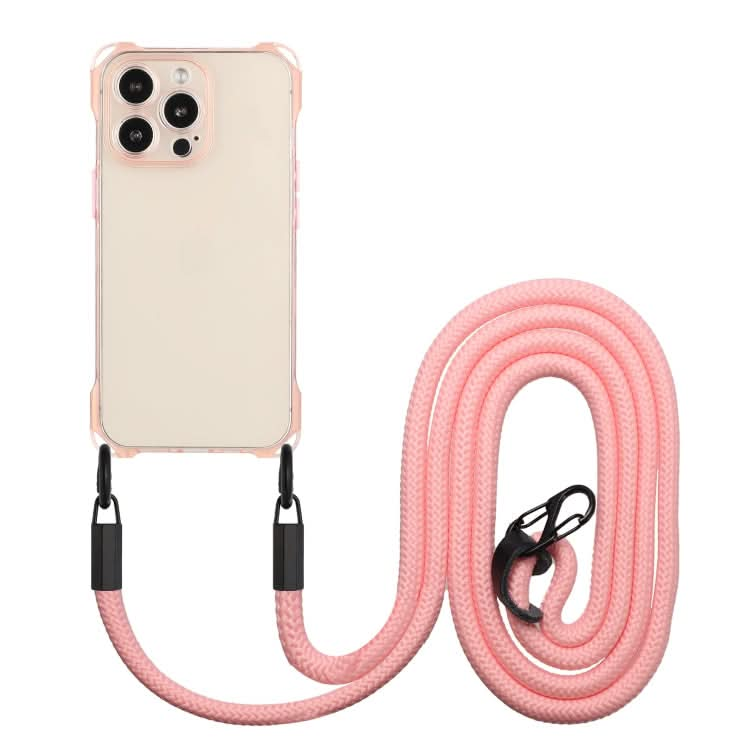 Four-corner Shockproof TPU Phone Case with Lanyard, Series 3