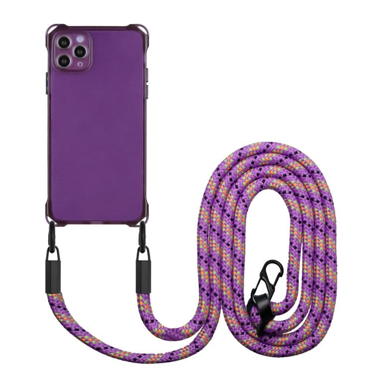 Four-corner Shockproof TPU Phone Case with Lanyard, Series 2