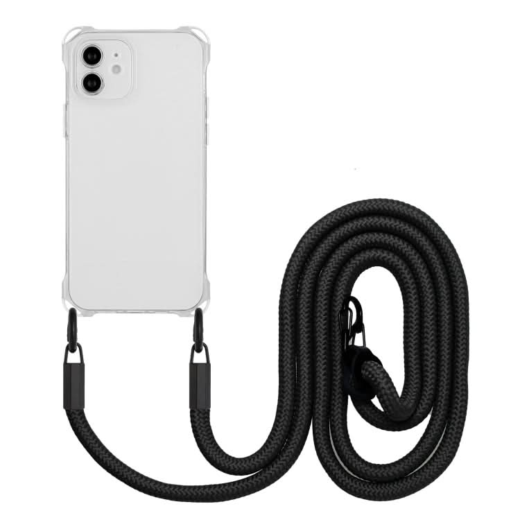 Four-corner Shockproof TPU Phone Case with Lanyard, Series 1