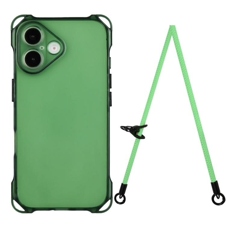 Four-corner Shockproof TPU Phone Case with Lanyard, Series 2