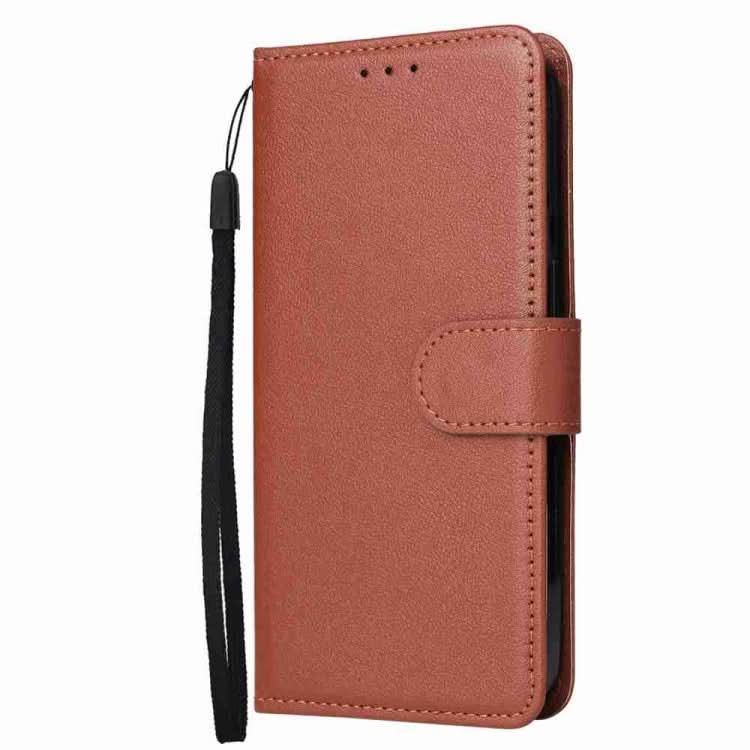 Multifunctional Horizontal Flip Leather Phone Case with Three Card Slots, Series 1