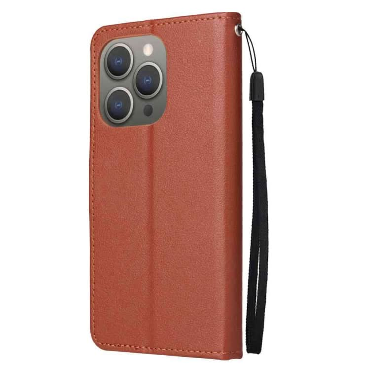 Multifunctional Horizontal Flip Leather Phone Case with Three Card Slots, Series 1