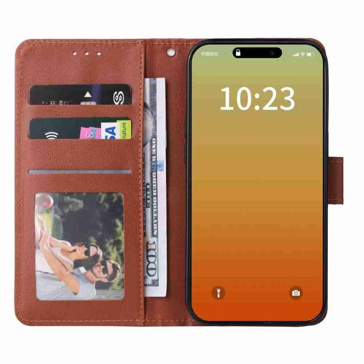 Multifunctional Horizontal Flip Leather Phone Case with Three Card Slots, Series 1