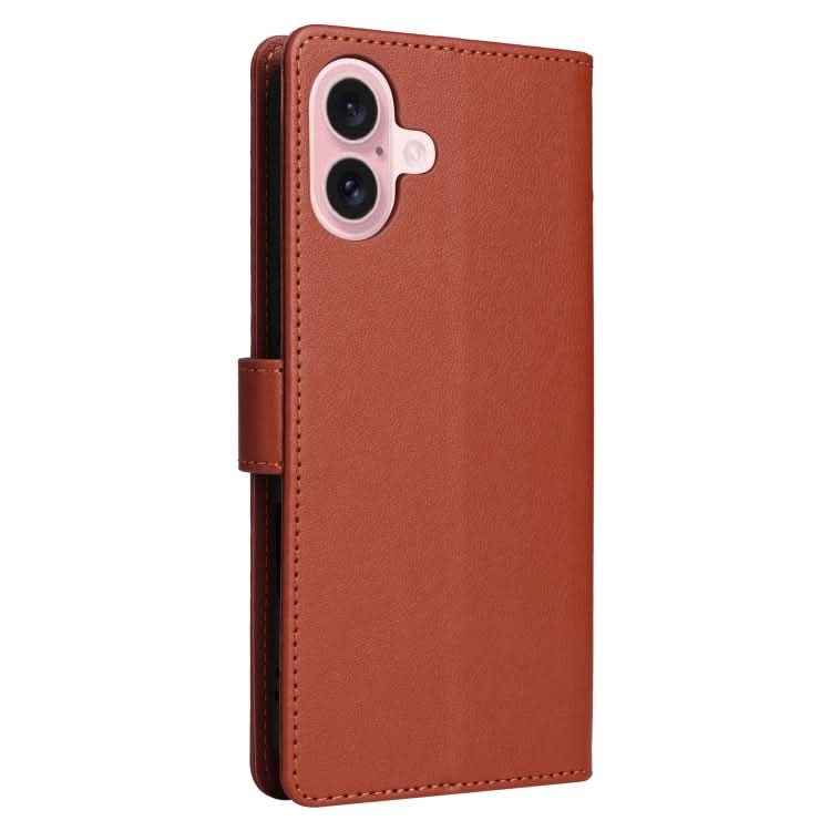 Multifunctional Horizontal Flip Leather Phone Case with Three Card Slots, Series 2