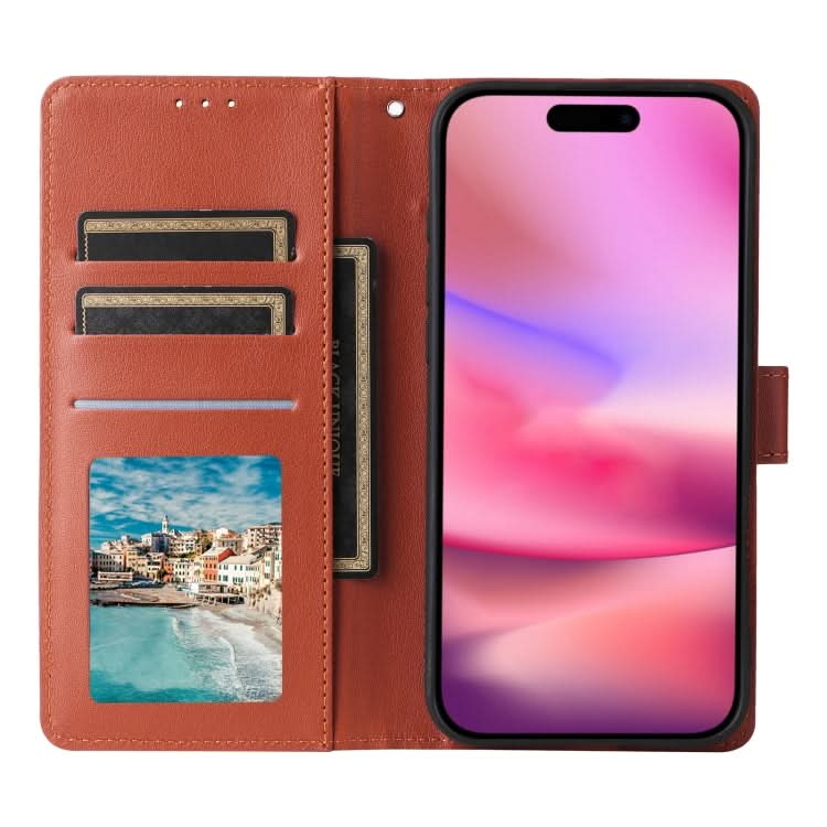 Multifunctional Horizontal Flip Leather Phone Case with Three Card Slots, Series 2