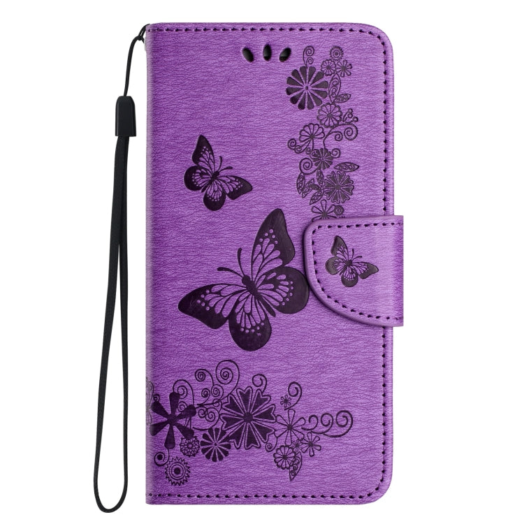 Butterfly Embossed Flip Leather Phone Case, Series 1