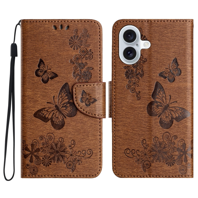 Butterfly Embossed Flip Leather Phone Case, Series 2