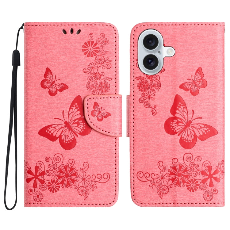 Butterfly Embossed Flip Leather Phone Case, Series 2