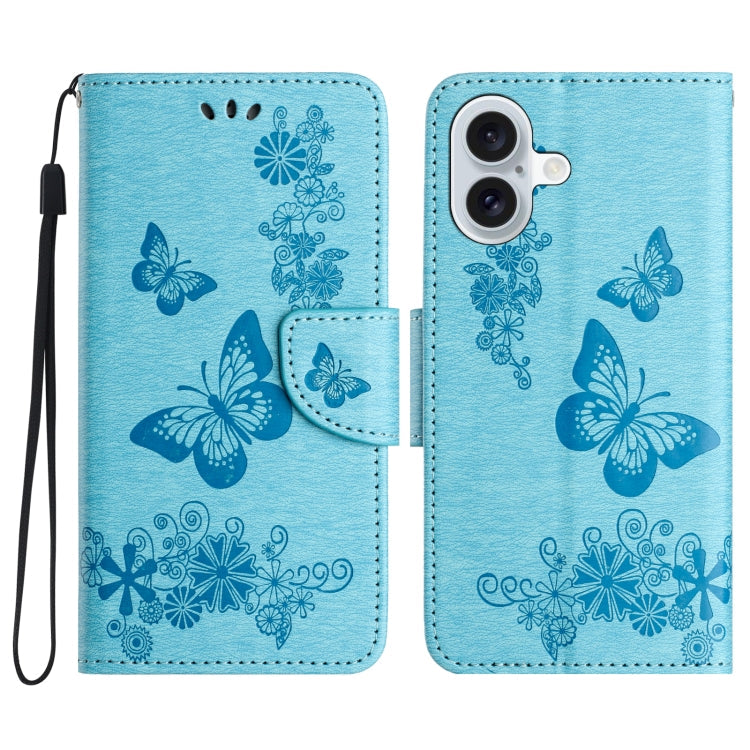 Butterfly Embossed Flip Leather Phone Case, Series 2