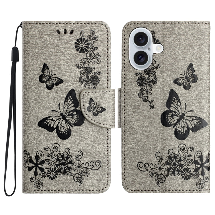 Butterfly Embossed Flip Leather Phone Case, Series 2