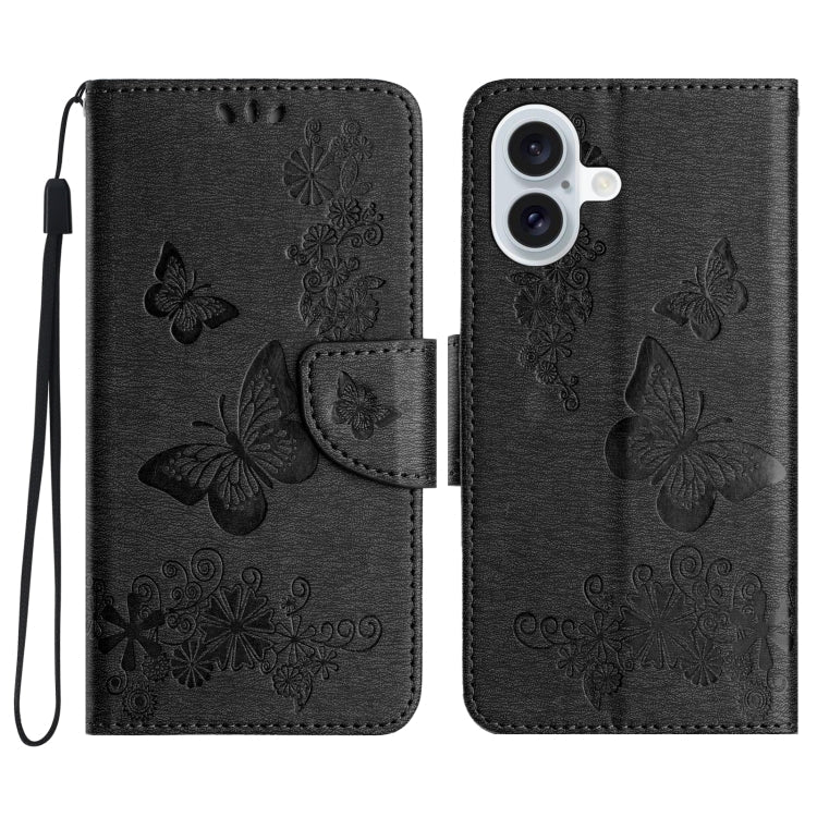 Butterfly Embossed Flip Leather Phone Case, Series 2