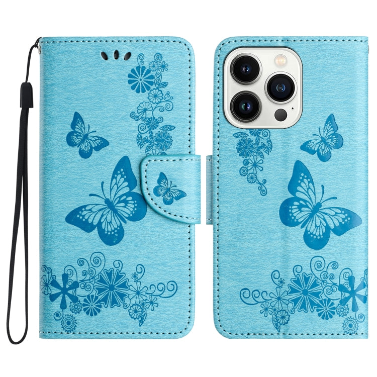 Butterfly Embossed Flip Leather Phone Case, Series 2