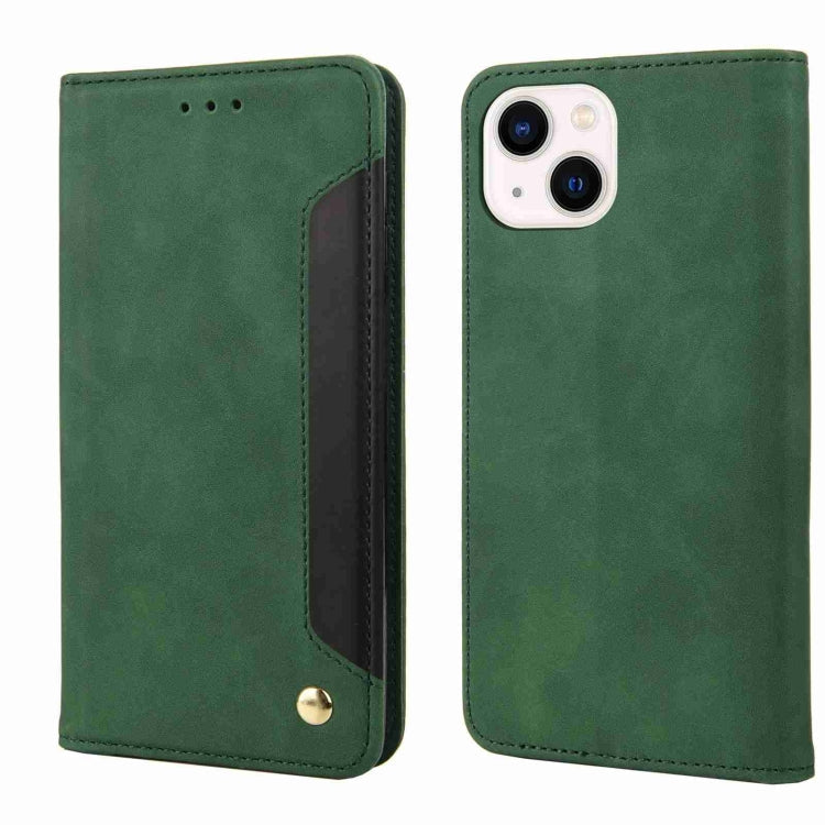 Skin Feel Splicing Leather Phone Case, Series 1