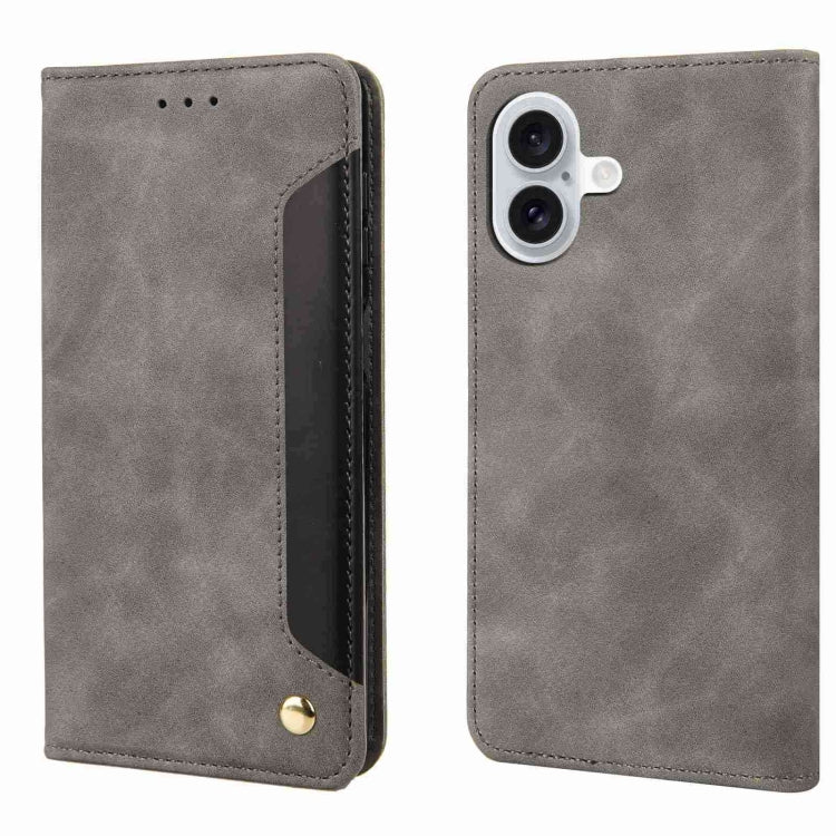 Skin Feel Splicing Leather Phone Case, Series 1