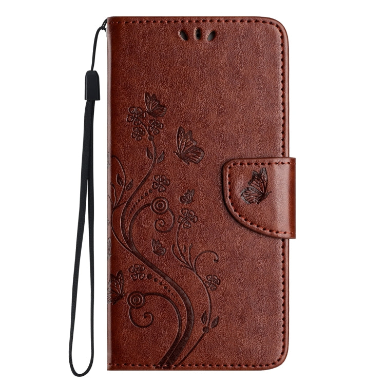 Butterfly Flower Pattern Flip Leather Phone Case, Series 1