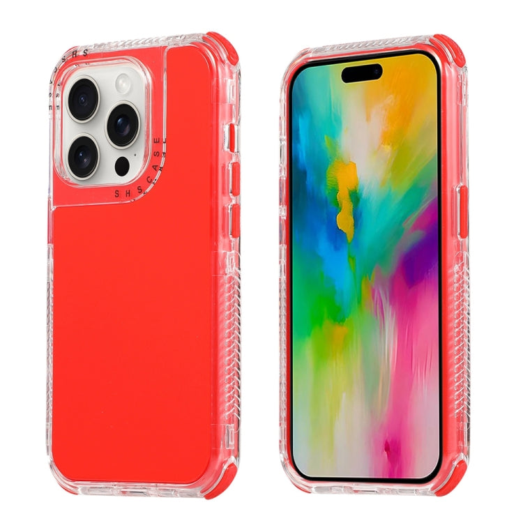 Dreamland 3 in 1 Solid Color Transparent Frame PC + TPU Phone Case, Series 3