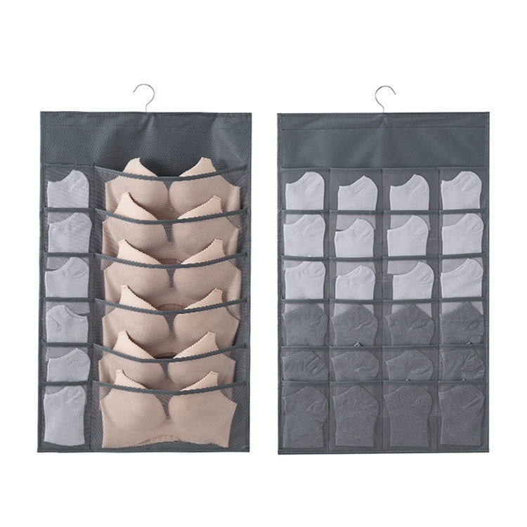 Underwear Storage Bag Non-woven Double-sided Hanging Storage Bag