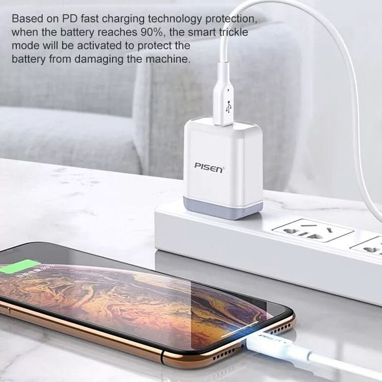 PISEN 3.0A PD Fast Charging Cable