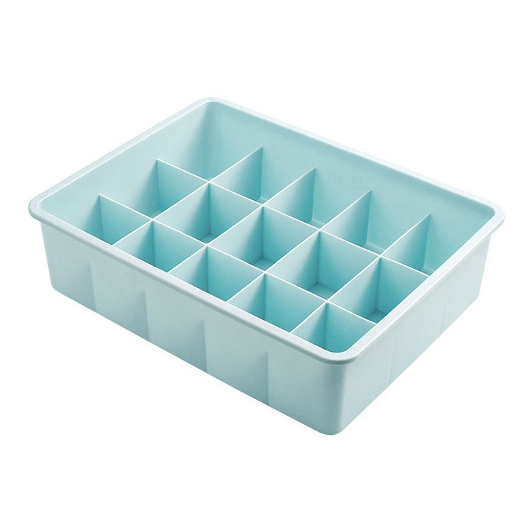 Contrast Color Underwear Storage Box Multi-Gate Plastic Bra Socks Storage Box