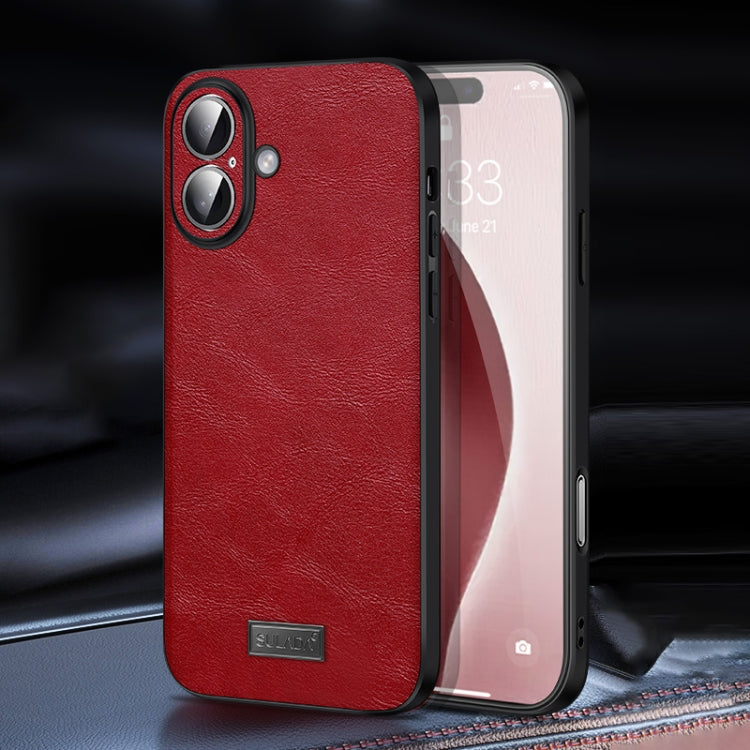 SULADA Shockproof TPU Hybrid Handmade Leather Phone Case, Series 2