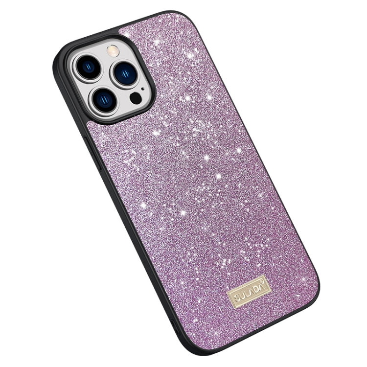 SULADA Glittery PC Hybrid TPU Handmade Leather Phone Case, Series 2