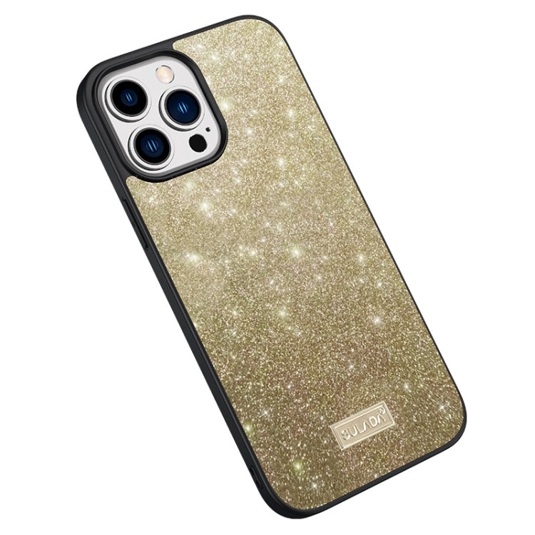 SULADA Glittery PC Hybrid TPU Handmade Leather Phone Case, Series 2