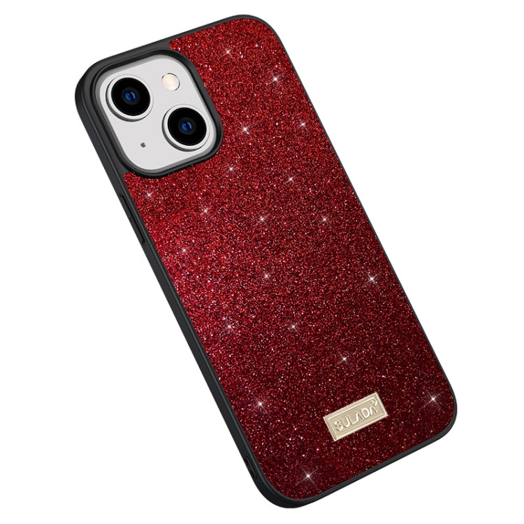 SULADA Glittery PC Hybrid TPU Handmade Leather Phone Case, Series 1