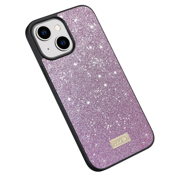 SULADA Glittery PC Hybrid TPU Handmade Leather Phone Case, Series 1