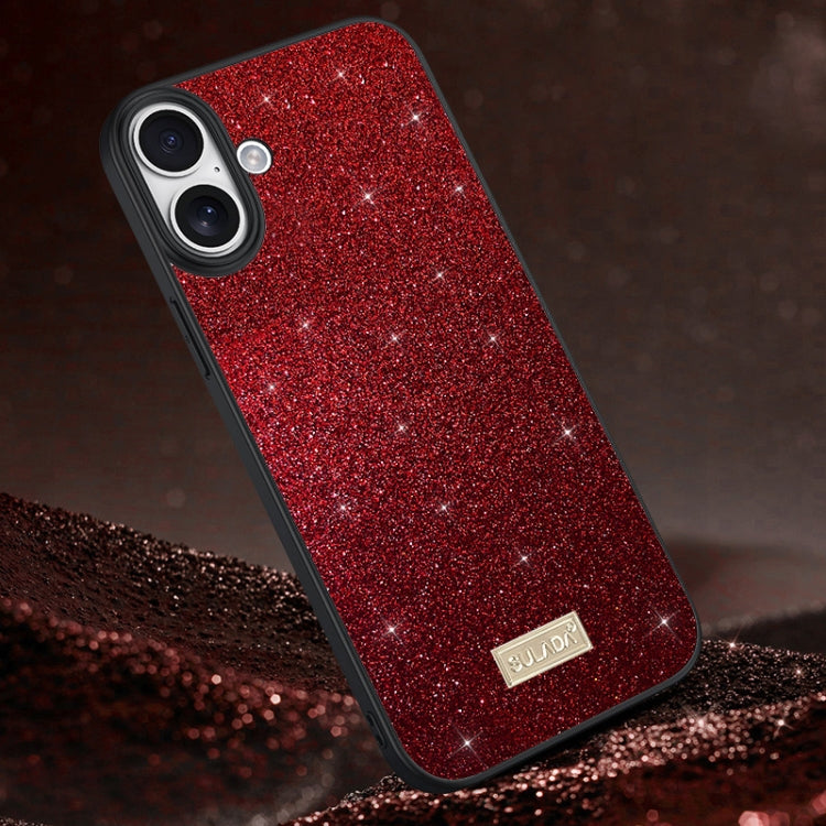 SULADA Glittery PC Hybrid TPU Handmade Leather Phone Case, Series 1