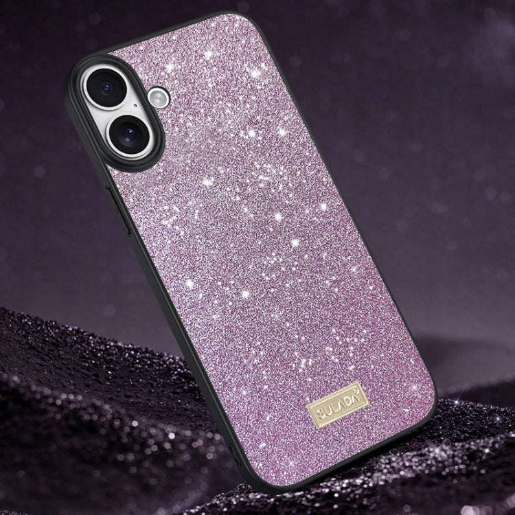 SULADA Glittery PC Hybrid TPU Handmade Leather Phone Case, Series 1