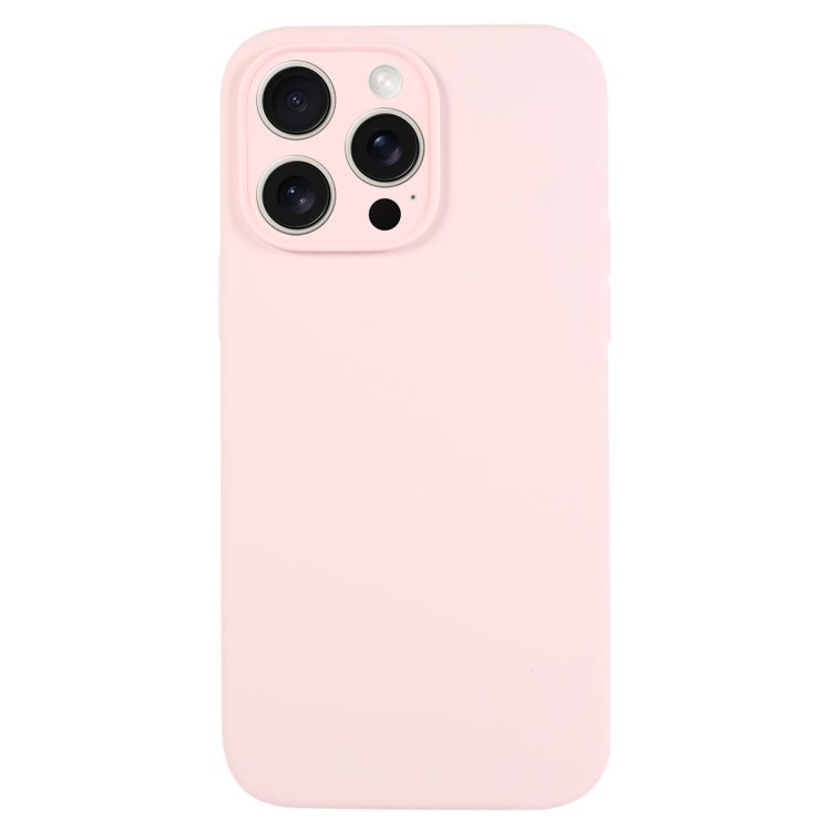 Pure Color Liquid Silicone Fine Pore Phone Case, Series 12