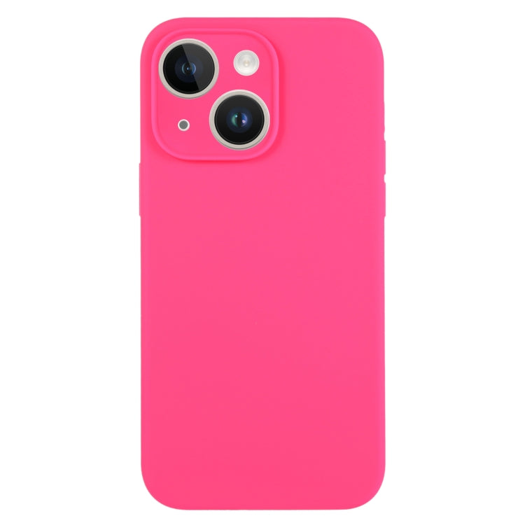 Pure Color Liquid Silicone Fine Pore Phone Case, Series 19