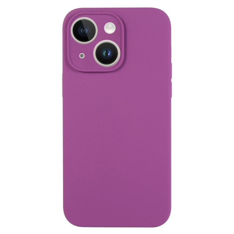 Pure Color Liquid Silicone Fine Pore Phone Case, Series 19