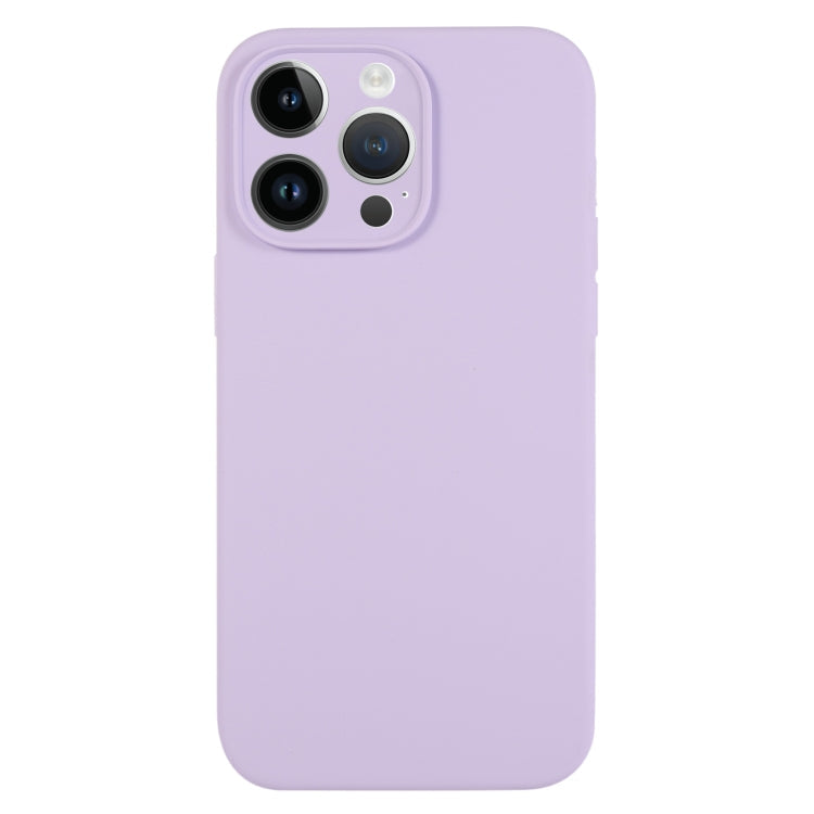 Pure Color Liquid Silicone Fine Pore Phone Case, Series 11