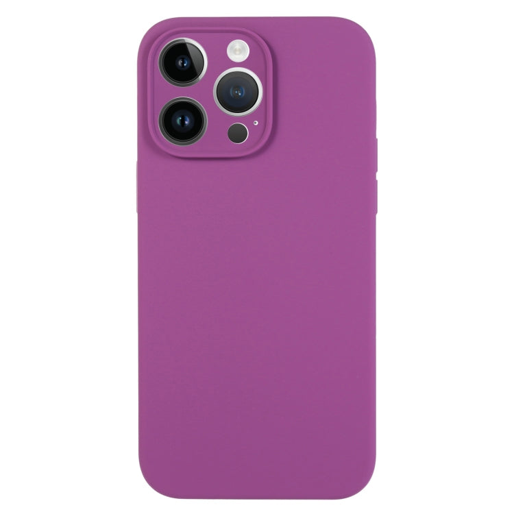 Pure Color Liquid Silicone Fine Pore Phone Case, Series 11