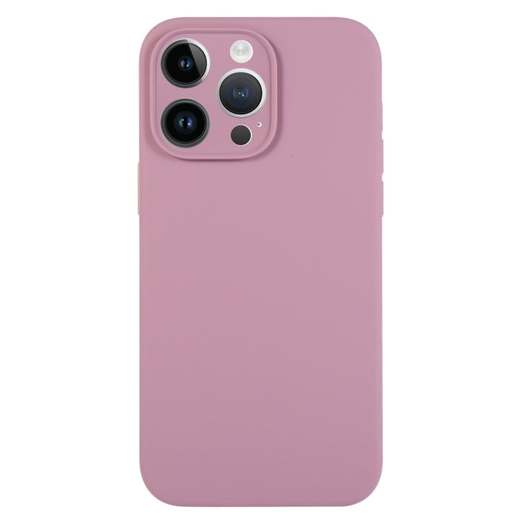 Pure Color Liquid Silicone Fine Pore Phone Case, Series 18