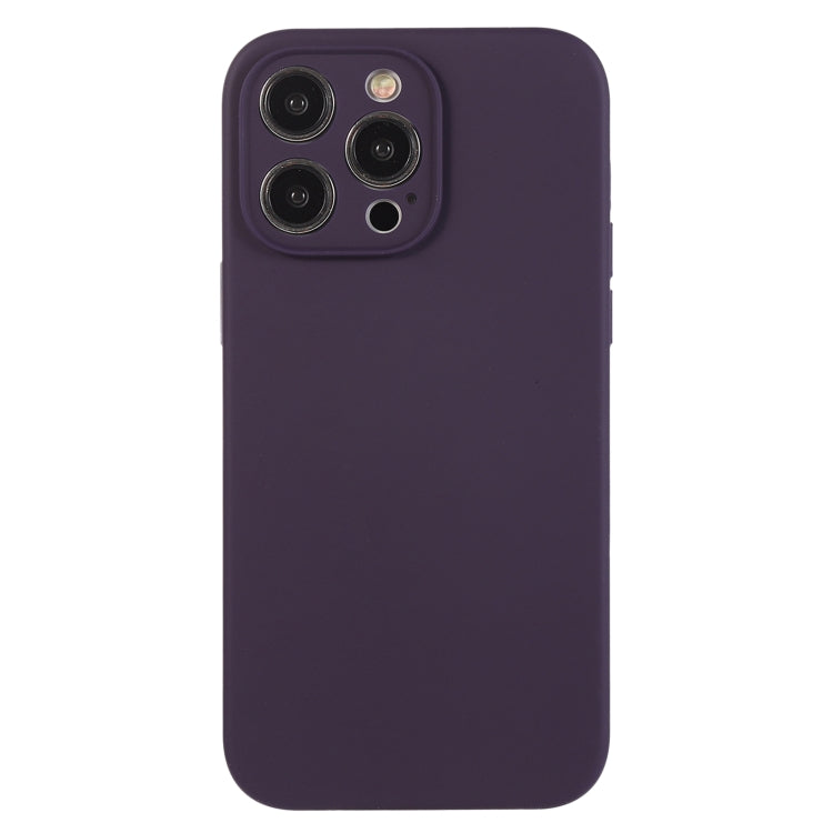 Pure Color Liquid Silicone Fine Pore Phone Case, Series 3