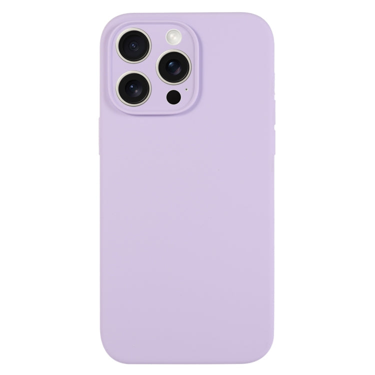 Pure Color Liquid Silicone Fine Pore Phone Case, Series 16