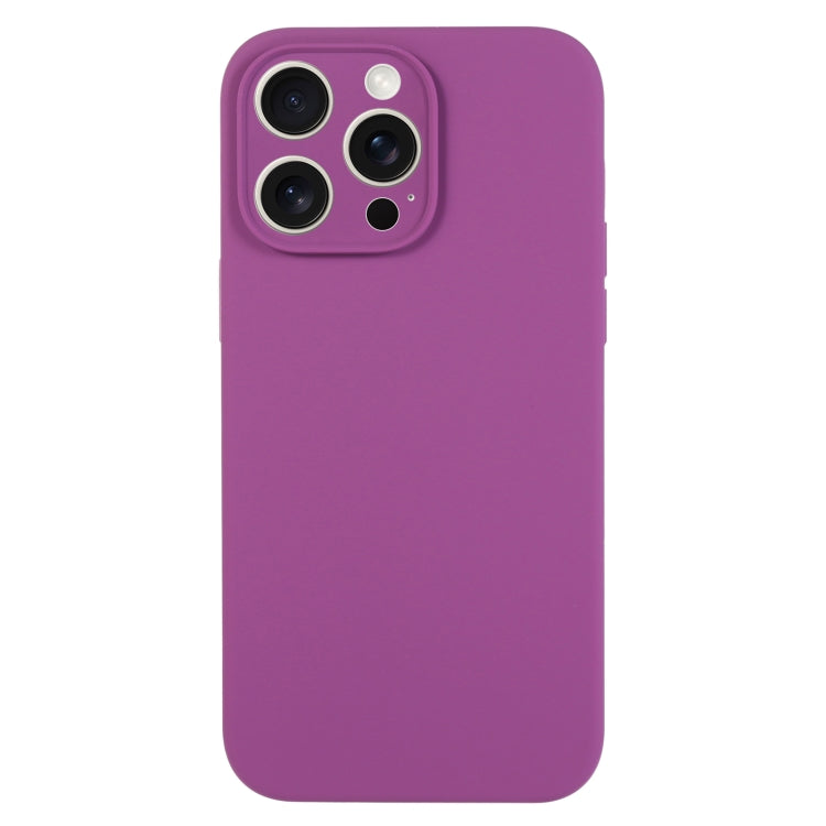 Pure Color Liquid Silicone Fine Pore Phone Case, Series 16