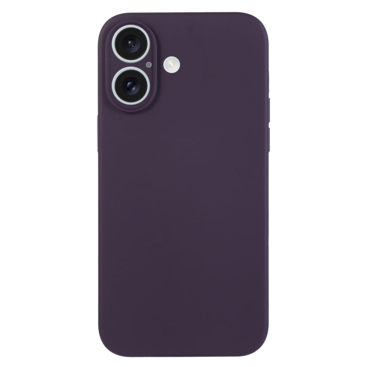 Pure Color Liquid Silicone Fine Pore Phone Case, Series 5