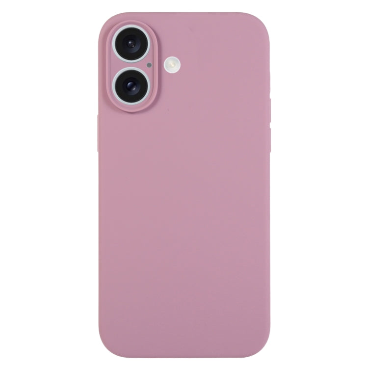 Pure Color Liquid Silicone Fine Pore Phone Case, Series 8