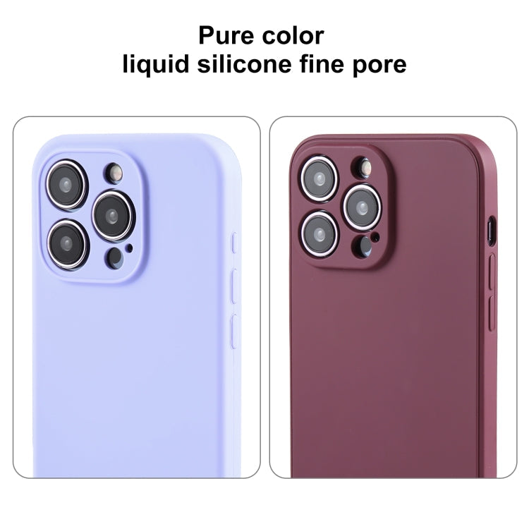 Pure Color Liquid Silicone Fine Pore Phone Case, Series 1