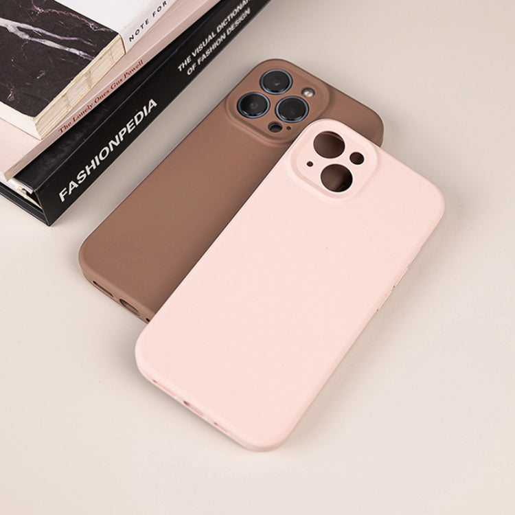 Pure Color Liquid Silicone Fine Pore Phone Case, Series 1