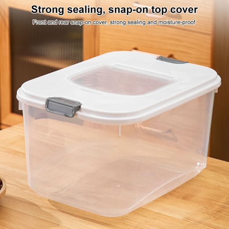 Pull-top Rice Bucket Sealed Insect-proof and Moisture-proof Food Storage Box, Random Color Delivery Reluova