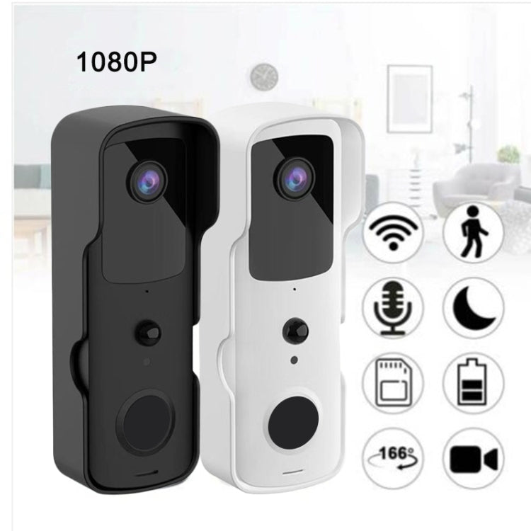 T30 Tuya Smart WiFi Visual Dingdong Doorbell with Battery Supports Two-Way Intercom & Night Vision