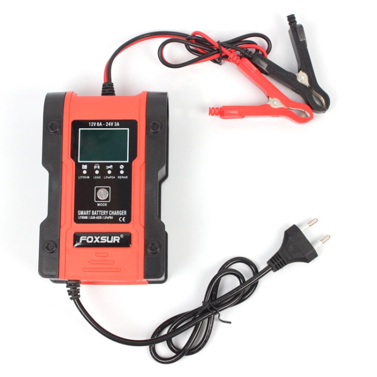 FOXSUR 12V-24V Car Motorcycle Repair Battery Charger AGM Charger ÎҵÄÉ̵ê